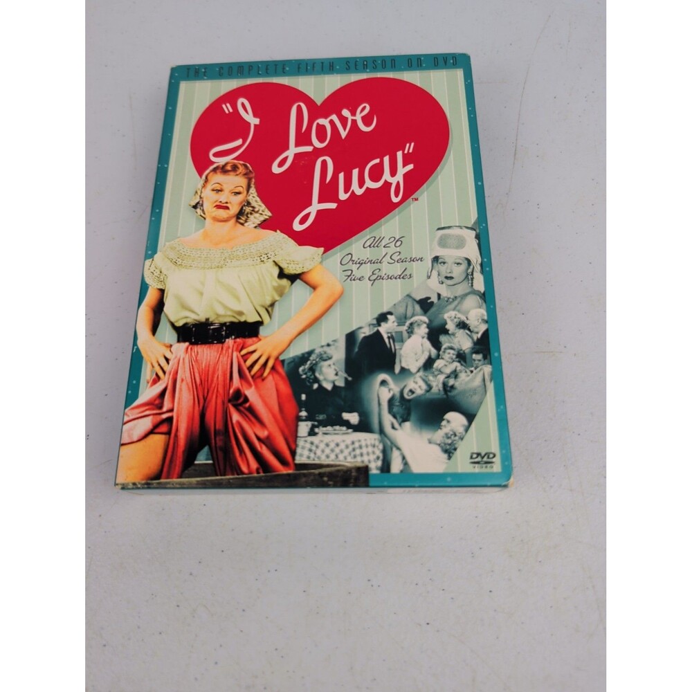 I Love Lucy Season 5 DVD TV Series 4-Disc Set w/ Bonus Features